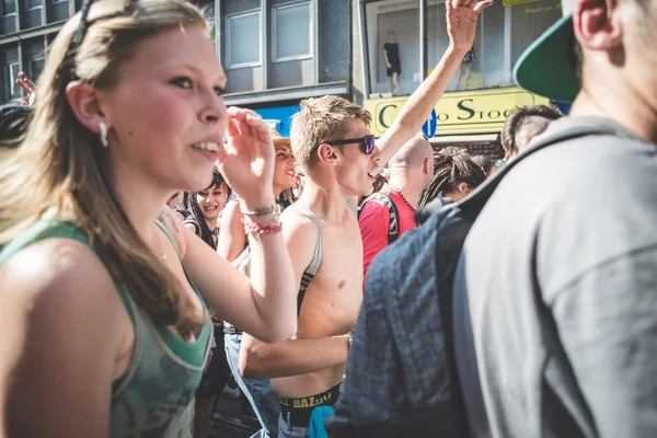 Labor day held in Milan — Stock Photo, Image