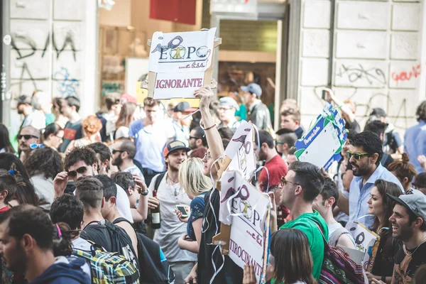 Labor day held in Milan — Stock Photo, Image