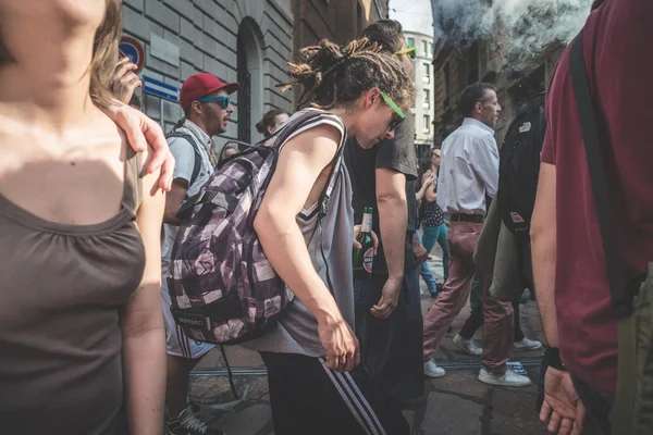 Labor day held in Milan — Stock Photo, Image