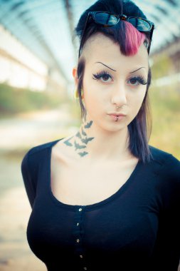 güzel punk kız