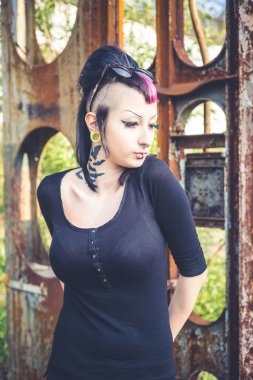 güzel punk kız