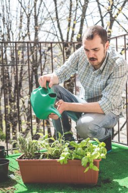 şık yakışıklı Bahçe