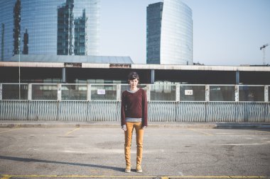 genç güzel hipster kadın