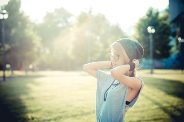 genç güzel model kadın