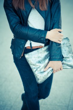 Genç güzel kadın.