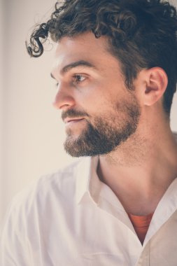 yakışıklı hipster modern insan