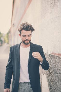 yakışıklı hipster modern insan