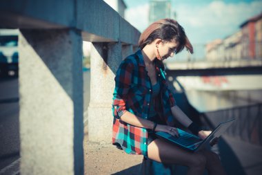 genç güzel model kadın