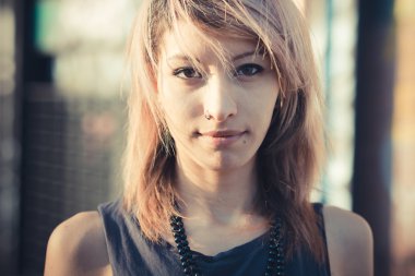 genç güzel model kadın