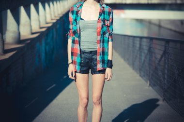 genç güzel model kadın