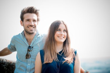 genç güzel bir çift aşık