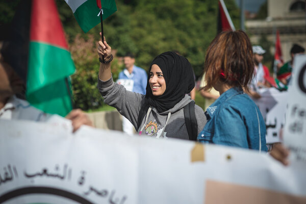 про Палестинская манифестация в Милане 26 июля 2014 года
