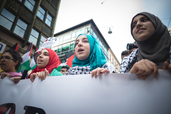 про Палестинская манифестация в Милане 26 июля 2014 года
