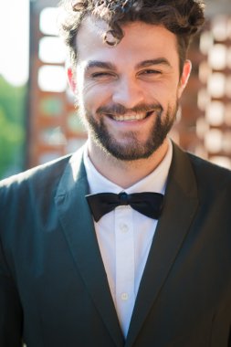 hipster modern zarif bir adam