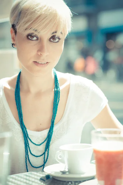 Hipster mujer — Foto de Stock