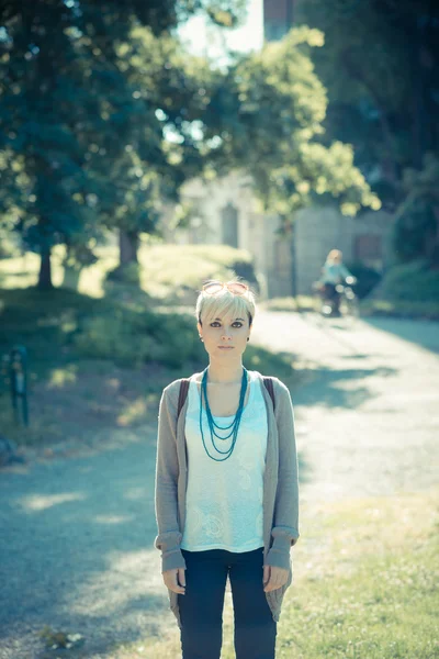 Hipster woman — Stock Photo, Image