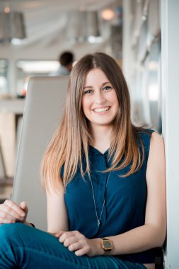 genç güzel hipster kadın