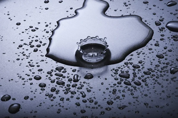 Drops of clear water — Stock Photo, Image