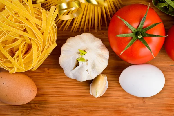Italian Pasta Food Ingredients — Stock Photo, Image