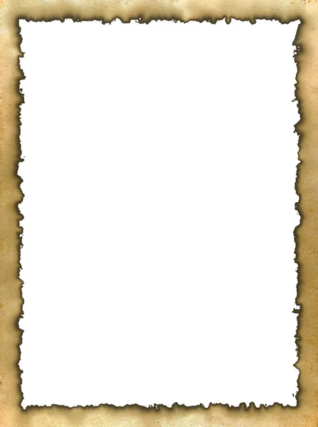 yanık kenarları çerçeve