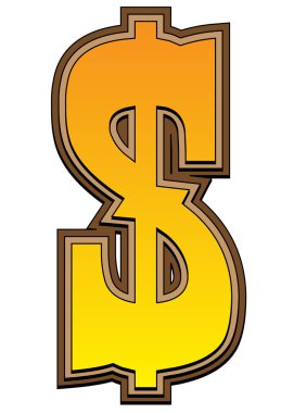 Batı alfabesi dolar işareti