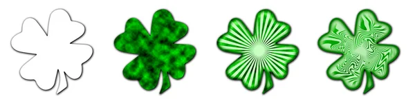 Shamrock pergament pack — Stockfoto