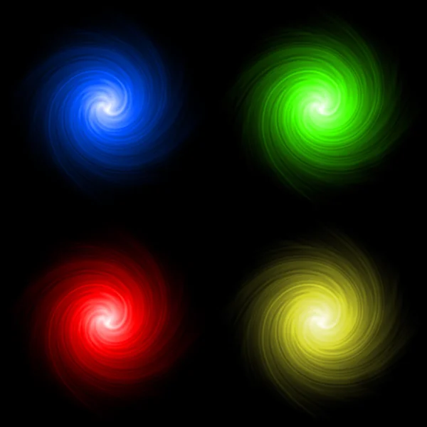Espirales de fondo de color abstracto — Foto de Stock