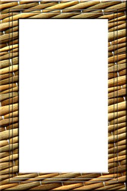 saman paspas dikey çerçeve