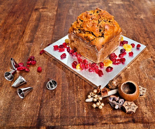 Weihnachtskuchen — Stockfoto