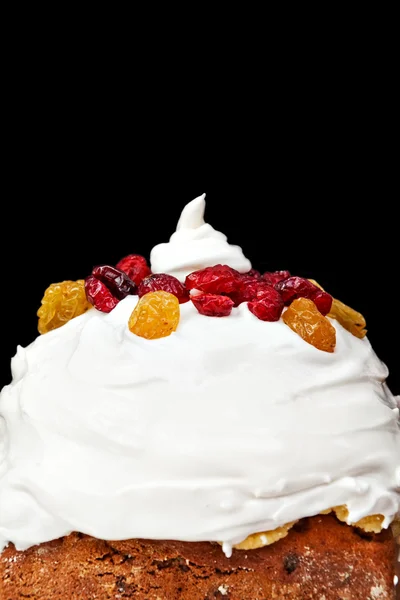 Christmas creamy cake profile — Stock Photo, Image