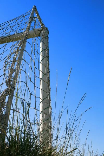 Obiettivo di calcio — Foto Stock