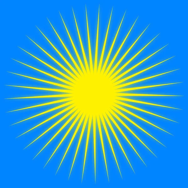 Sarı güneş ışınları