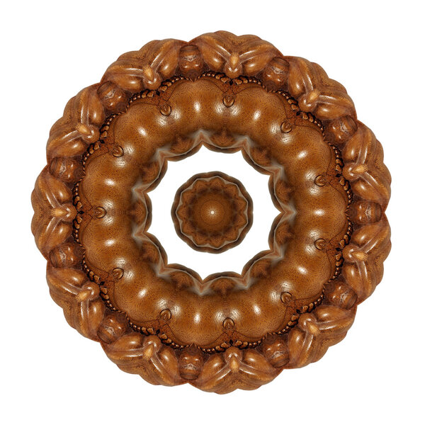 Wooden wonder - interlaced circle