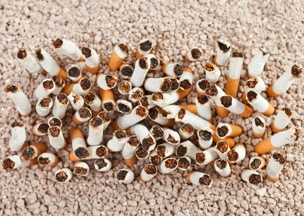 Rectángulo de cigarrillos desde arriba — Foto de Stock