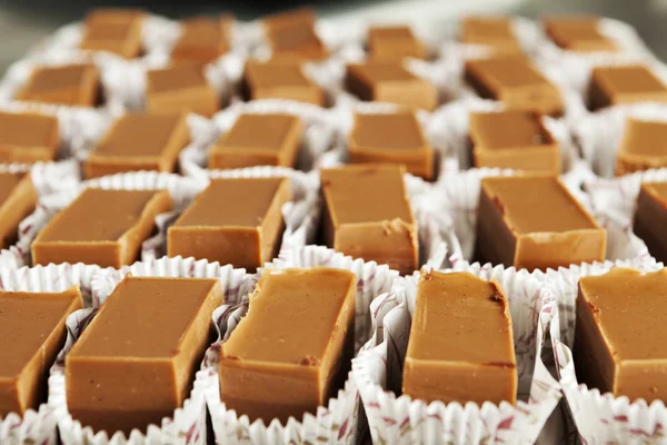 Chocolate sweet blocks — Stock Photo, Image