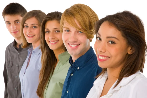 Group of teenagers — Stock Photo, Image