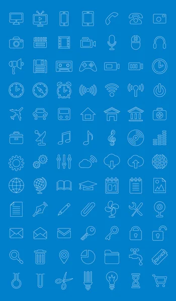 Univerzální ikony pro web design — Stockový vektor