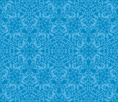 Soyut, dikişsiz çiçek deseni