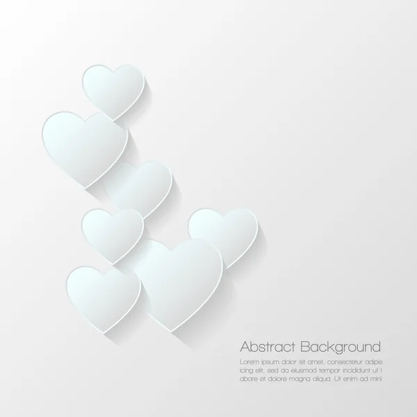 Abstrakt valentine bakgrund — Stock vektor