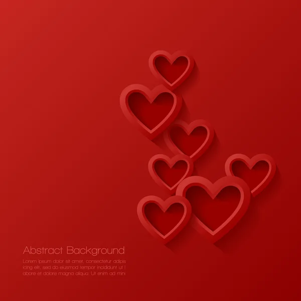 Abstract valentine background — Stock Vector