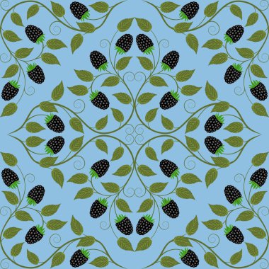 Abstract seamless floral pattern. Retro background clipart