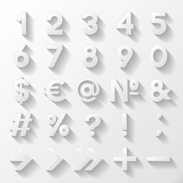 Dekoratif sayılar ve semboller