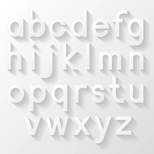 Graphic alphabet set — Stock Vector