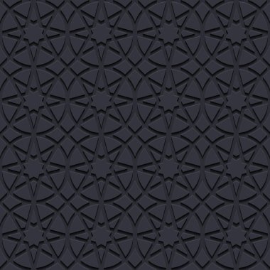 Geleneksel süs eşyasıyla kusursuz desen. vektör illüstrasyonu