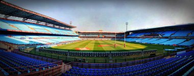 Loftus versfeld rugby stadyum maçtan önce