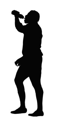 Rugby player alarak içecek