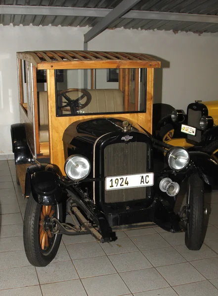 Vintage bil 1927 chevrolet woodie lastbil — Stockfoto