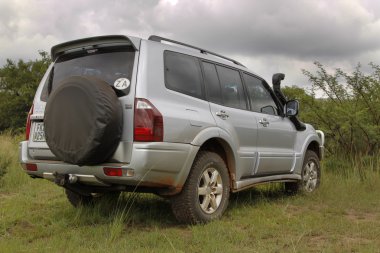 Mitsubishi pajero dhd dikiz gümüş