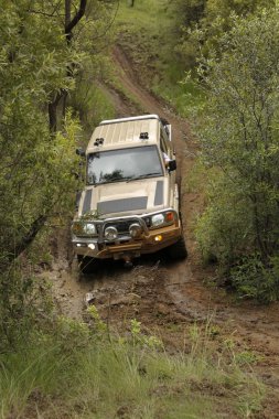 Yeşil toyota land cruiser 4 kapı
