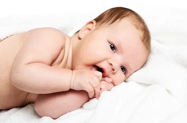 Portrait of baby girl — Stock Photo, Image